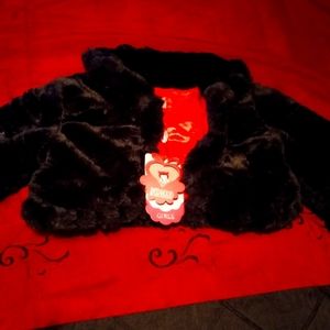 Black girls half jacket